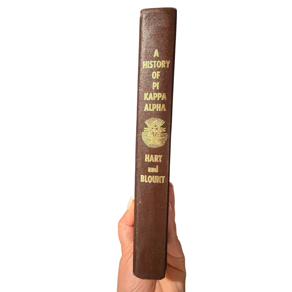 Vintage Pi Kappa Alpha Fraternity History Book 1968 Centennial Edition Pike